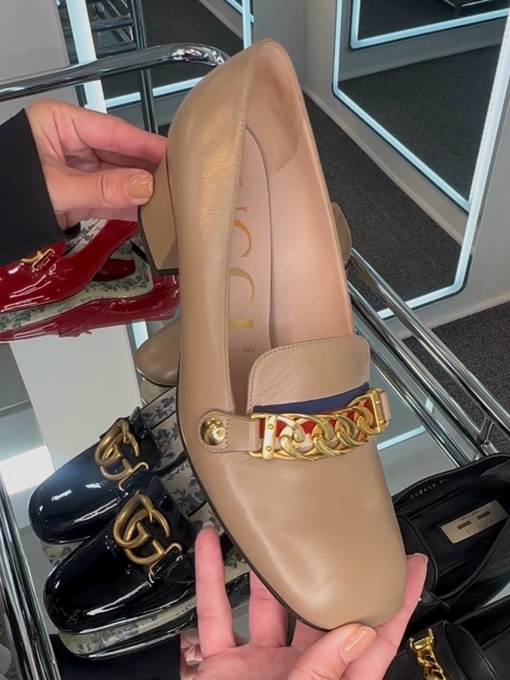 Gucci Sylvie Heel Loafer